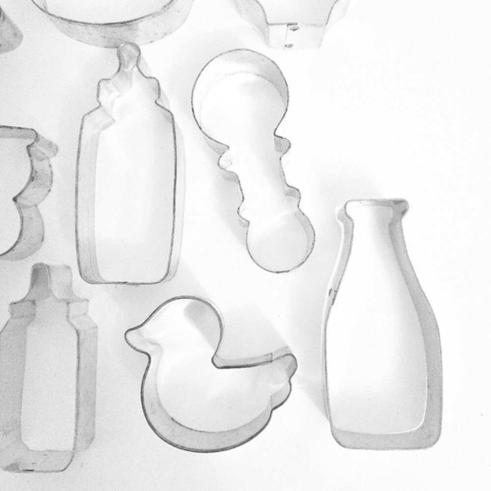 Baby Shower / Gender Reveal Vintage Cookie Cutters (Set of 10) - Picture 4 of 6